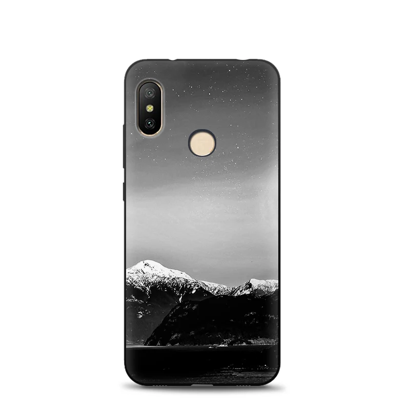 JURCHEN чехол для телефона для Xiao mi Red mi 6 Pro Чехол глобальная версия мультяшная Мягкая силиконовая задняя накладка из ТПУ чехол для Xiaomi mi A2 Lite чехол - Цвет: 17