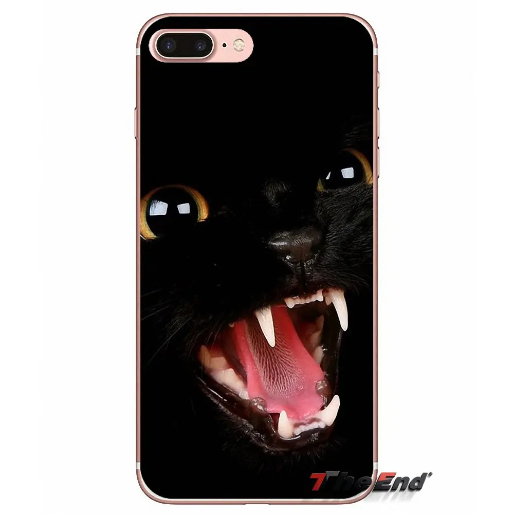 Чехол с рисунком животных для Samsung Galaxy S9 Plus Note 8 One oneplus 5T Meizu M5s LG V30 HTC U11 Capa Black