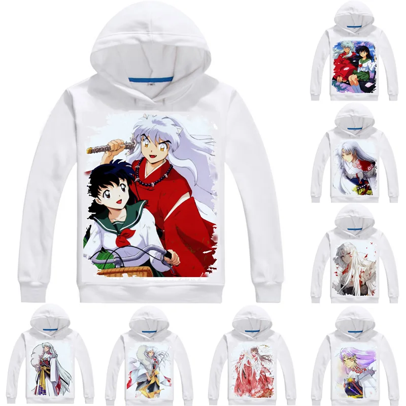 Inuyasha феодальной сказка толстовки Для мужчин в стиле хип-хоп с рисунком из Аниме