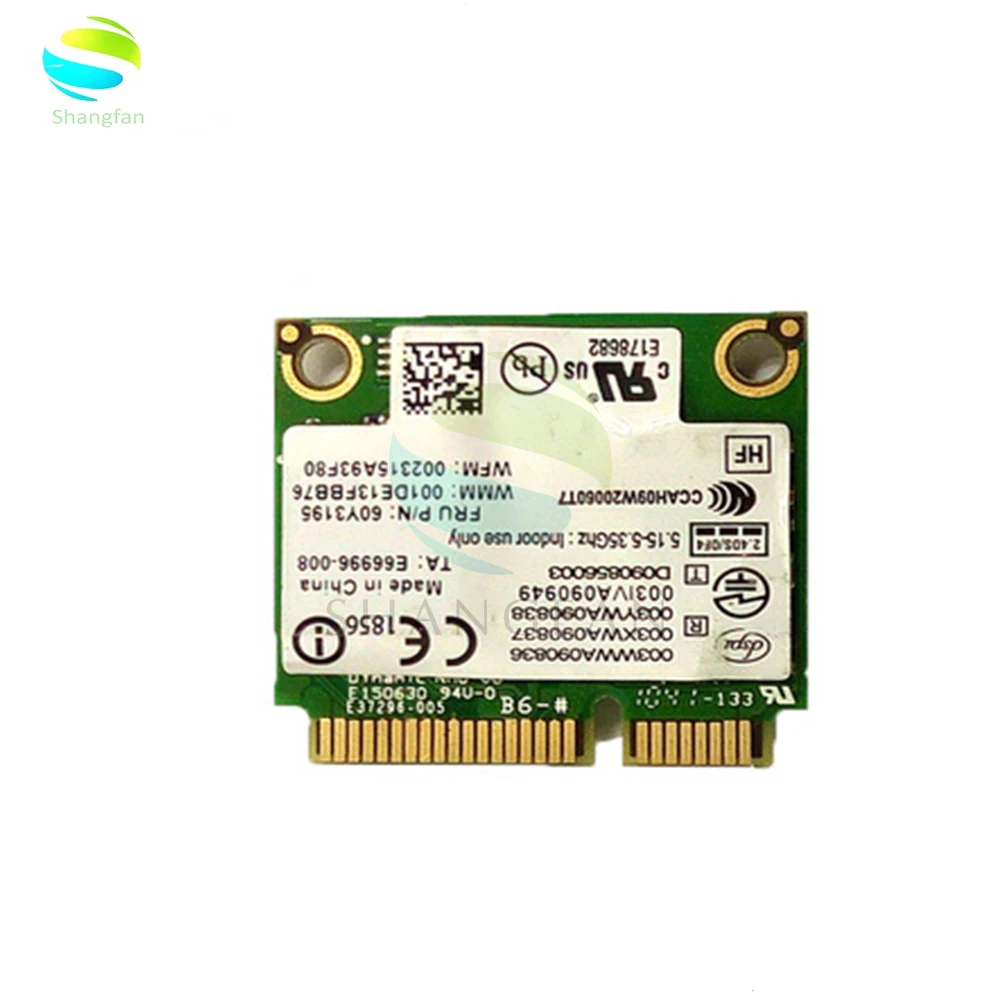 Беспроводной Wi Fi кард 622ANXHMW 6250AN 300 Мбит/с 2 4 г и 5G Вай Фай адаптер для Lenovo/Thinkpad Intel