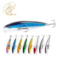 thritop high quality fishing lure 9 5cm 8 5g 8 various colors for option tp015 hard bait minnow artificial bait fishing tools