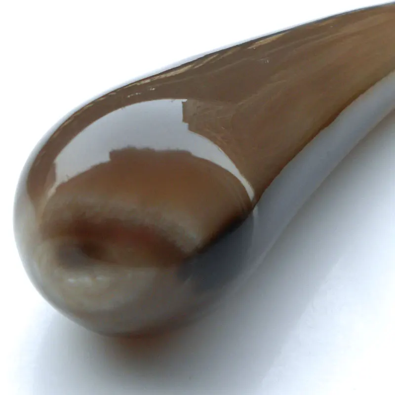 Gua sha 21 см круглый носок натуральный Рог массаж палочка для иглоукалывания ex-b2 bs34 массаж Рог яка