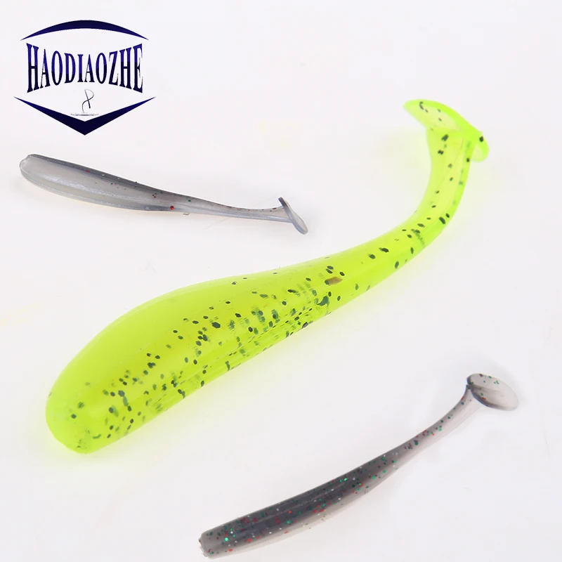 20 шт./лот Морская Рыбалка приманки Shad Мягкая приманка 6 5 см 1 9 г Isca искусственные