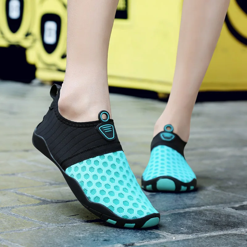 sky blue Dr. eagle/тапочки; пляжная обувь для плавания; женские и мужские спортивные сетчатые кроссовки для плавания; носки для плавания; обувь для йоги и рыбалки - Цвет: sky blue