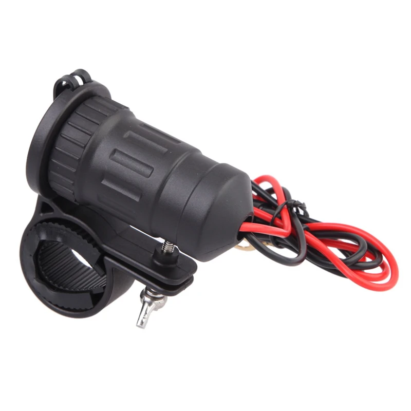 12 V-24 V Водонепроницаемый мотоцикл Зарядное устройство Moto руль зарядка через usb гнездо Мощность Зарядное устройство адаптер с 60 см провода Moto аксессуары