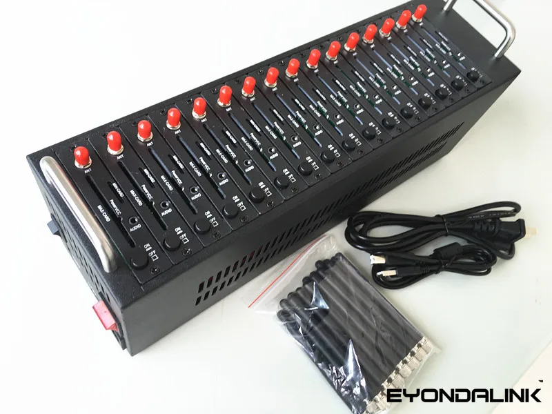 2016 Промоциональный модем пул Wavecom с 16 портами Wavecom Q2303 и самым дешевым модулем GSM - Sms massa on.