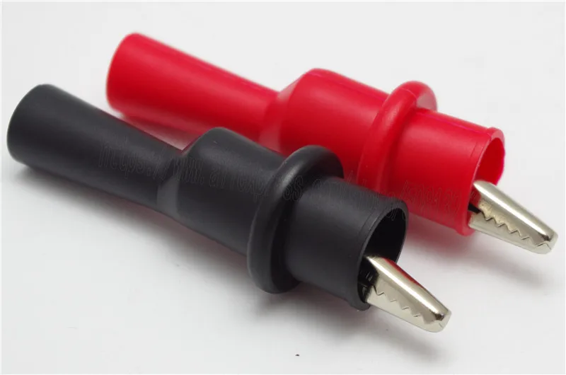 50 шт. изоляционный зажим типа крокодил используется для мультиметра 4 мм банан