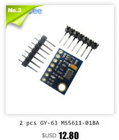 GY-86 10DOF MS5611 HMC5883L MPU6050 Модуль MWC управление полетом сенсор модуль