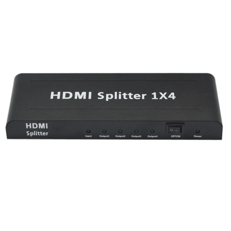 4 Порты и разъёмы HDMI Splitter 1 в из Аудио Видео V1.3b 1080 P 1x4 К усилители домашние для HD ТВ