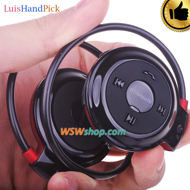 Luishandpick Новинка 2017 года мини 503 Спортивные наушники Bluetooth Micro SD карты музыкальный