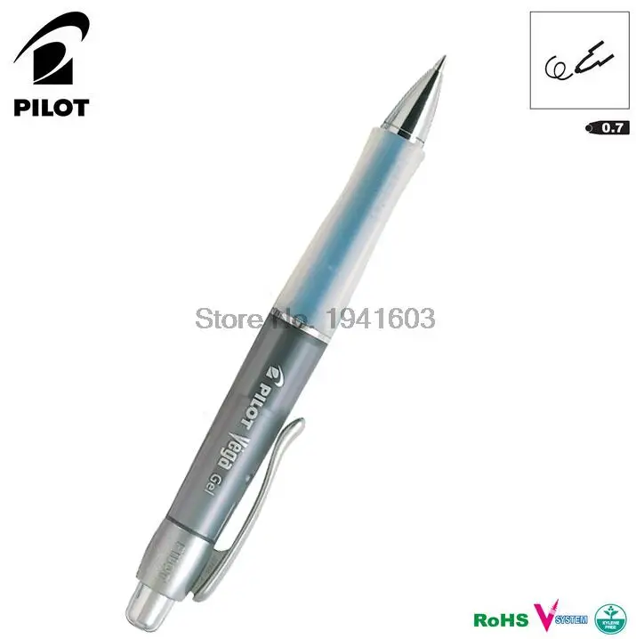 

2018 Two Pieces Roller Ball pen 0.7MM Japan stationery Vega Retractable PILOT BL-415V Singature Gel pen wholesale