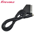 Видеокабель Scart, 10 шт., ТВ-свинец для Sega Saturn NTSC и PAL версии