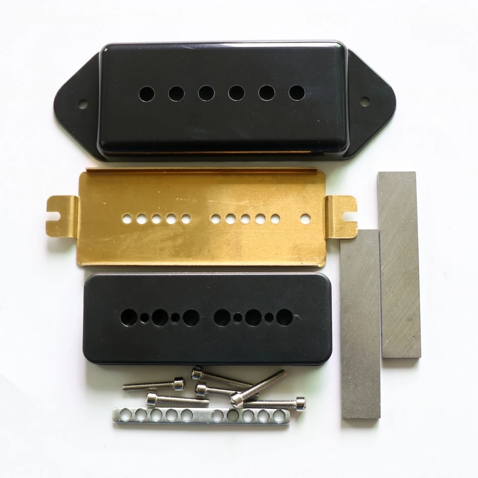 DIY Alnico D90 Собака уха гитары Пикап наборы с 5/2 magent бар для ручной работы Пикапы |