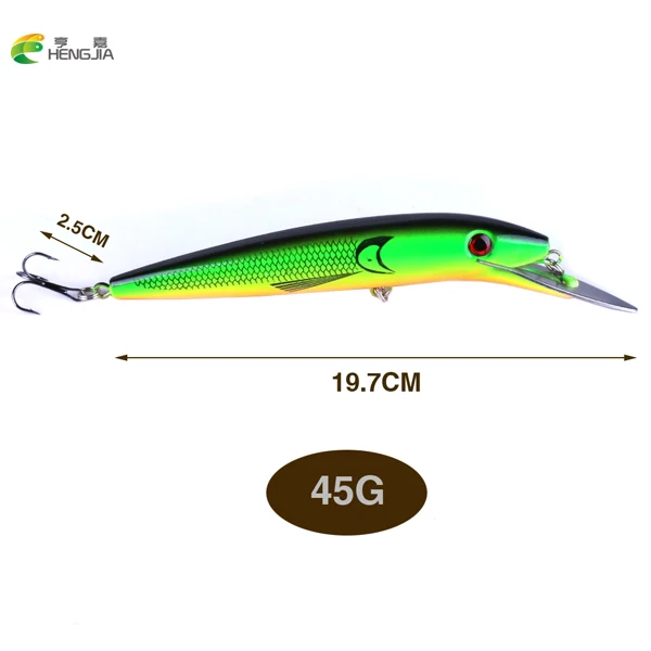1 шт. рыболовная приманка в виде гольяна 20 см/45 г|minnow fishing|fishing lurefishing bait |