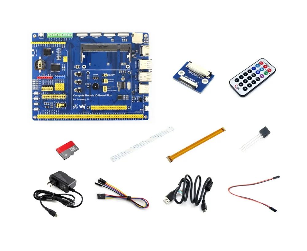 Raspberry Pi Compute Module 3 Lite набор аксессуаров тип A (без CM3L) с адаптером питания DS18B20 Micro SD