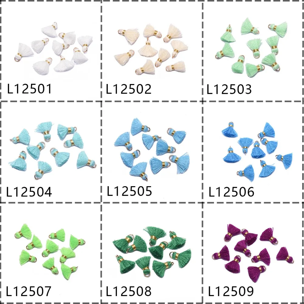 Кисточки CHENGRUI L125 1 5 см кисточки из хлопка мини ручная работа фурнитура для