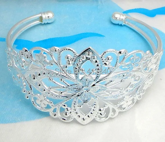 Бесплатная доставка регулируемые филигранные манжеты и браслеты без