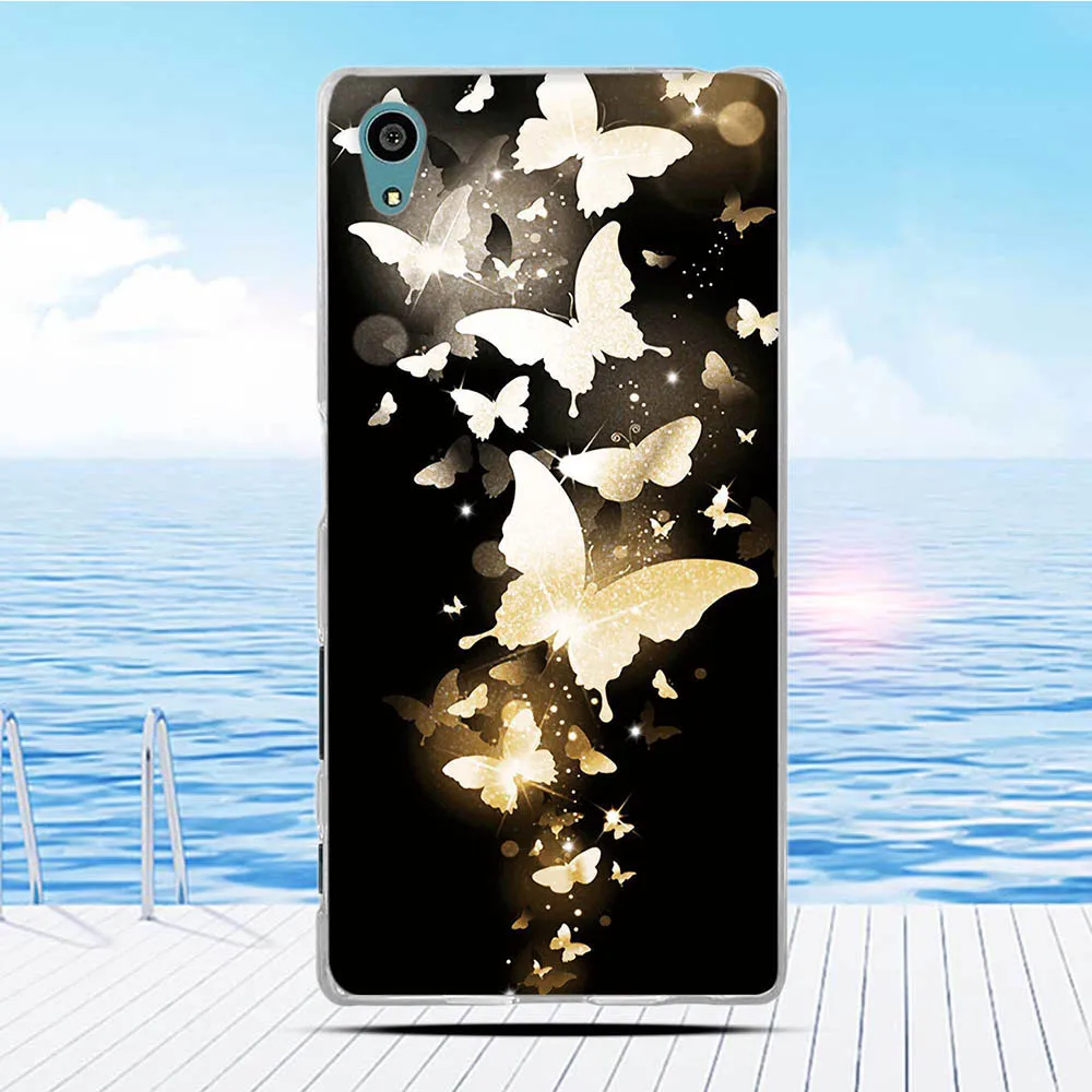 Чехол для Sony Xperia Z5 E6003 E6633 E6653 E6683 мультяшный 3D рельефный рисунок задняя крышка из