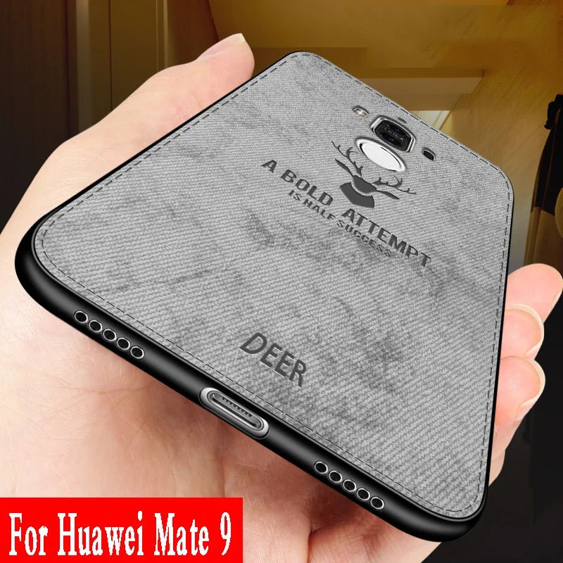 Чехол для Huawei Mate 9 тканевый чехол с рисунком mate9 задняя панель силиконовый мягкий