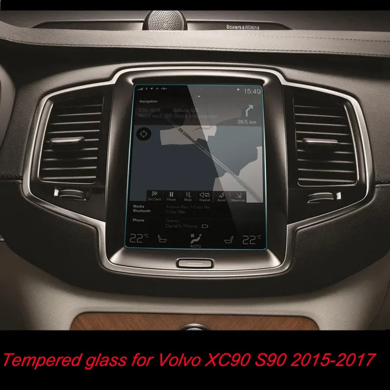 8 7 дюймов 180*135 мм для Volvo V90 XC90 S90 XC60 Автомобильный GPS навигационный экран протектор
