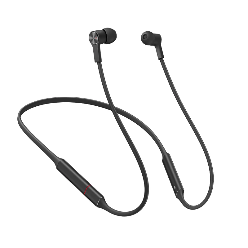 freelace black Huawei freelace спортивные наушники водонепроницаемые наушники-вкладыши Bluetooth беспроводные для наушников, карты памяти кабель металлическая полость жидкий силикон - Цвет: freelace black