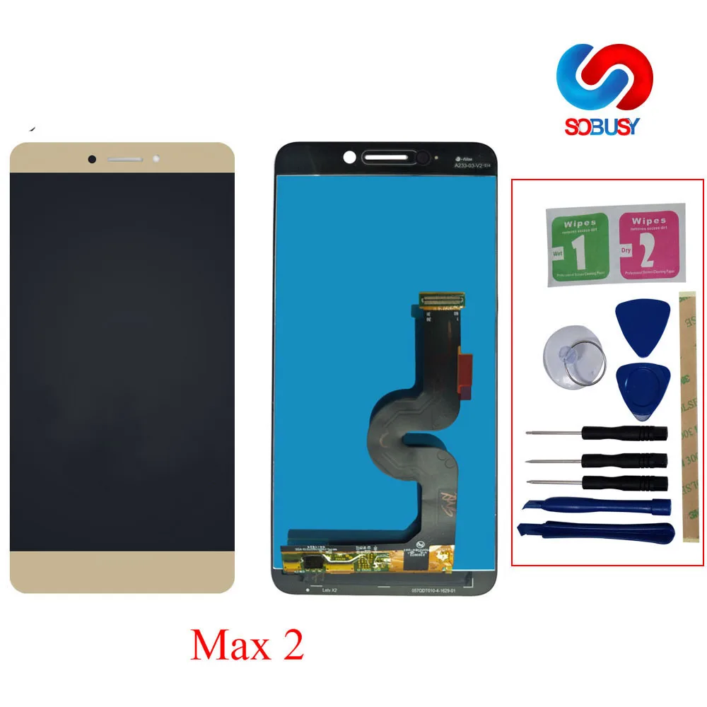 ЖК экран для LeTV LeEco Le Max 2 X820 X829 X821 X822 X823 дисплей с сенсорным экраном дигитайзер в