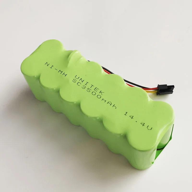 14,4 V ni-mh SC перезаряжаемая батарея 3500mAh для ecovas Mirror CR120 Dibea X500 X580 KK8 Kitfort Panda Haier пылесос