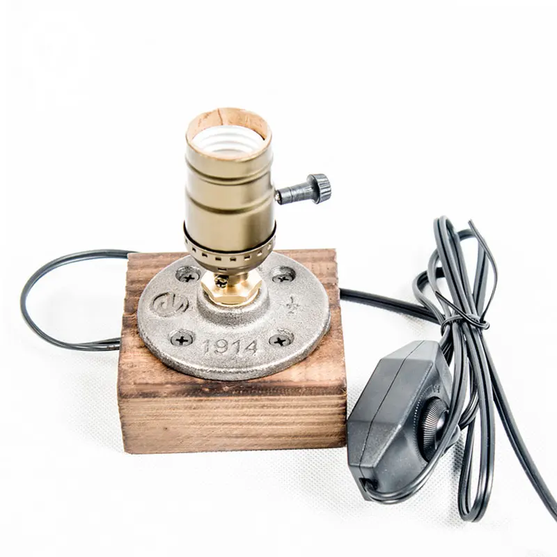 Oygroup деревянные настольные лампы романтический современный затемнения