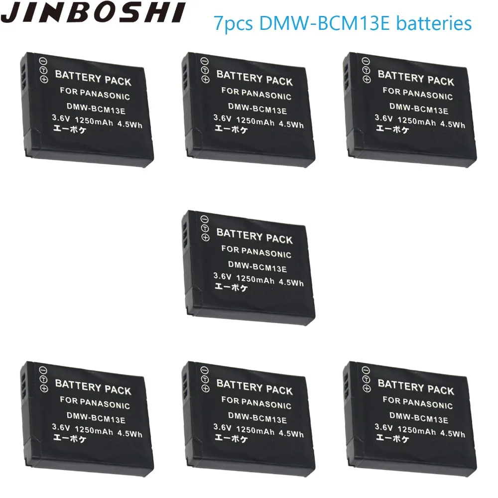 JINBOSHI 1250 мАч DMW BCM13E запасная батарея для камеры X7 Panasonic DMC ZS30 TZ40 TZ41 TS5 FT5|Цифровые
