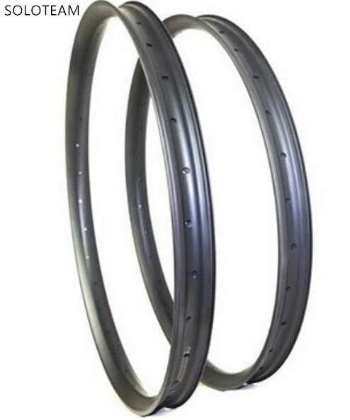 

[SOBE27ER50] 50mm Width plus Carbon Semi-Fat MTB 27+ Rim Hookless Tubeless Compatible solobicycle mtb rims plus 650b rims