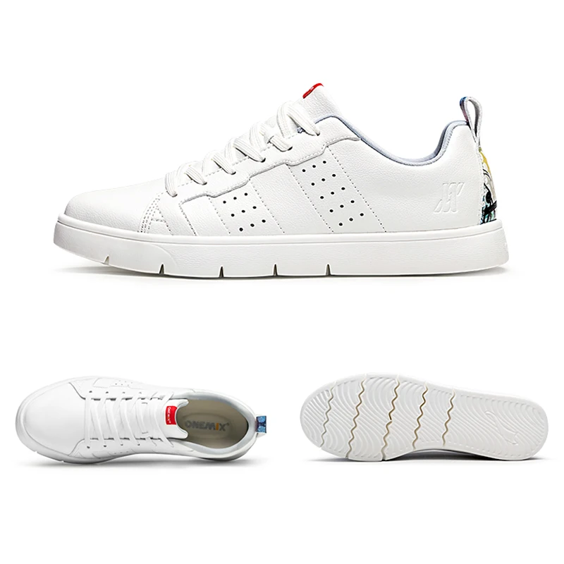 Мужская обувь для скейтборда ONEMIX 2020 белые уличные спортивные кроссовки из