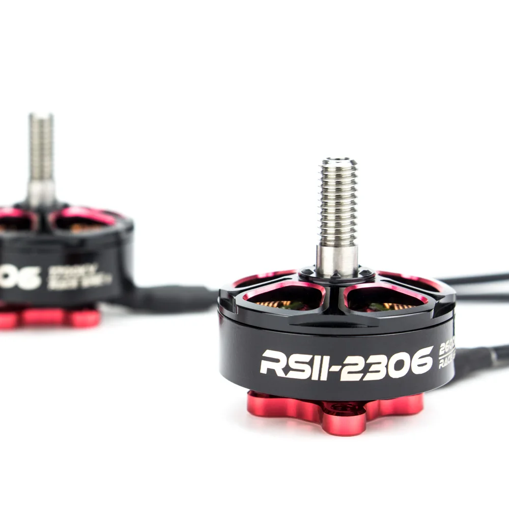 Оригинальный Emax RSII 2306 гонки спецификации бесщеточный мотор (4 6 S) 2400/2600kv двигатель