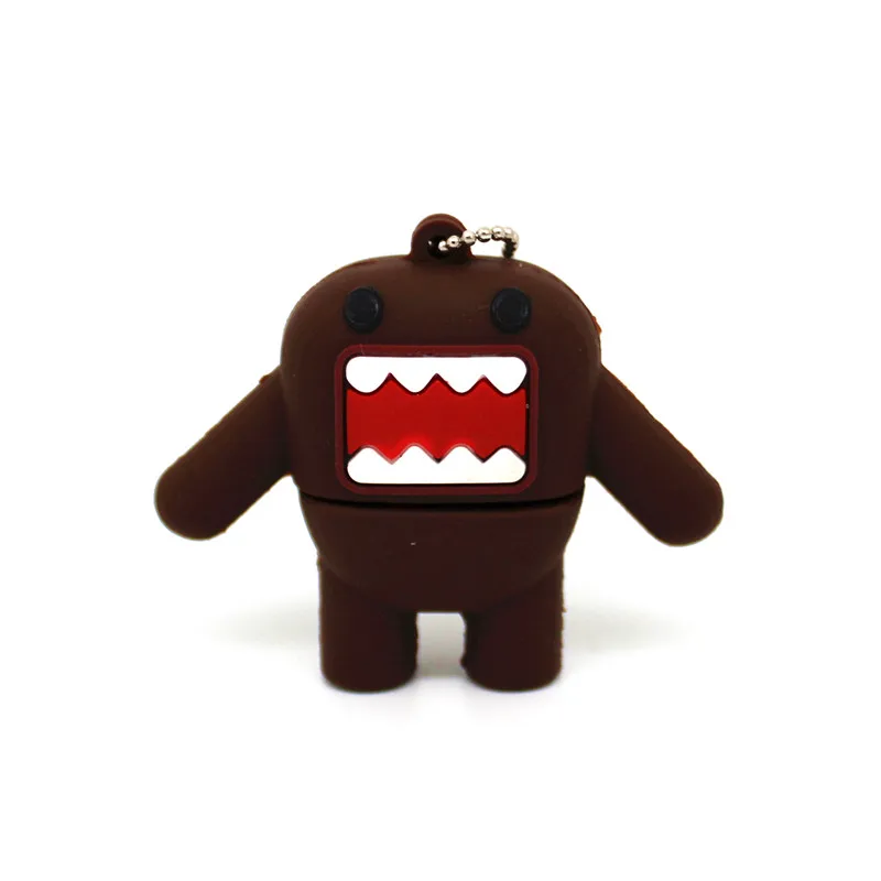 Мультипликационный японский Domo Kun U Disk Girl милая большая кукла насекомое