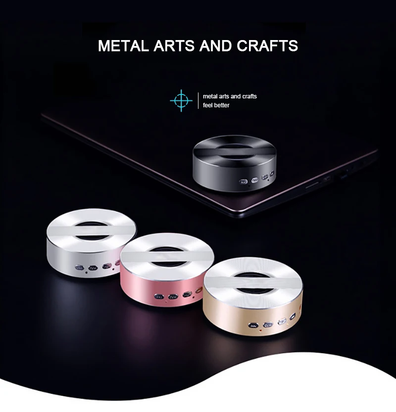 Toproad A5 Портативный Беспроводной Динамик Bluetooth Колонки металла Бас Сабвуфер Altavoz с