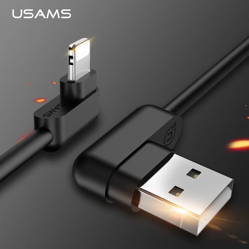 L гибкий кабель для iPhone кабелей USAMS игры линия передачи данных USB зарядки телефона