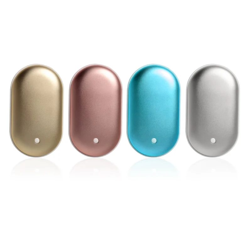 6000 мАч металла Мощность банк и рукой теплые Портативный Зарядное устройство для