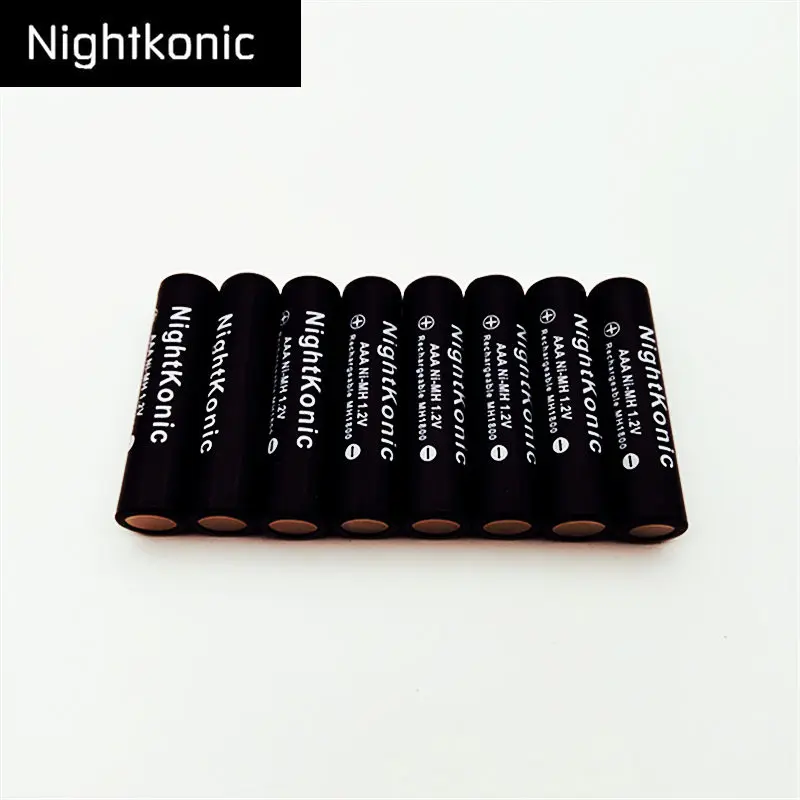 8 шт./лот AAA Батарея nightkonic 1.2 В Ni-MH Перезаряжаемые Бесплатная доставка | Электроника