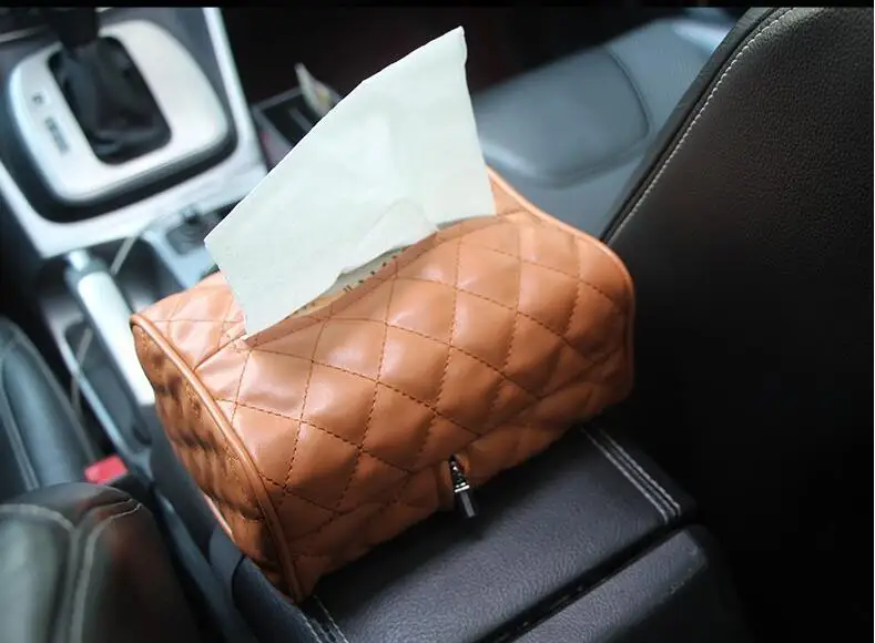 Универсальный автомобильный солнцезащитный козырек Tissue Box Ручка для мешка