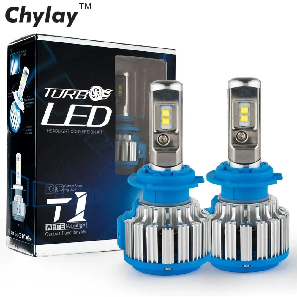 1 комплект LED H7 70W 7000lm 6000K белая Автомобильная фара лампа противотуманная