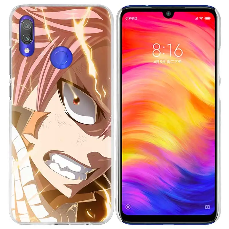 Чехол с изображением сказочного хвоста аниме для Xiao mi Red mi Note 7 8T 6 6A Pro S2 5 5A 4X mi A1 A2 9 8 lite Note10 Play F1 жесткий чехол для телефона - Цвет: 06