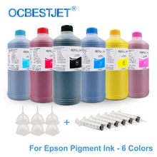 Набор пигментных чернил для Epson Stylus Pro 1000 7600 9600 7500 9500 10000 10600 7800 7880