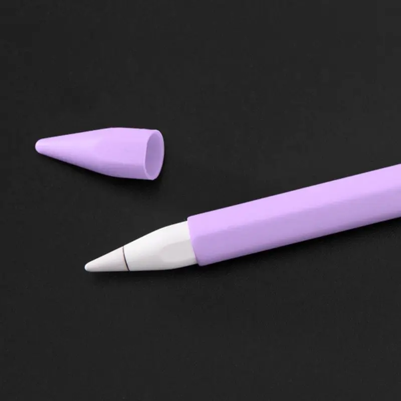Силиконовая Защитная крышка стилус наконечник протектор для Apple Pencil 2 го