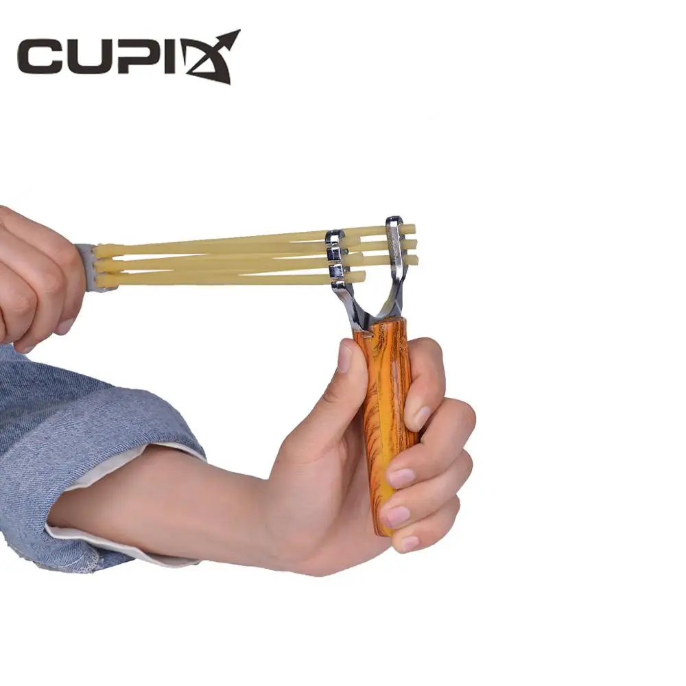 41/5000 камуфляж/древесное зерно дикий волк Рогатка Открытый поставки цинковый