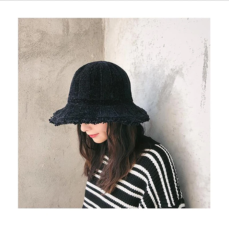 Весенняя пляжная Женская Солнцезащитная шляпа модная кепка шляпа-ведро Складная