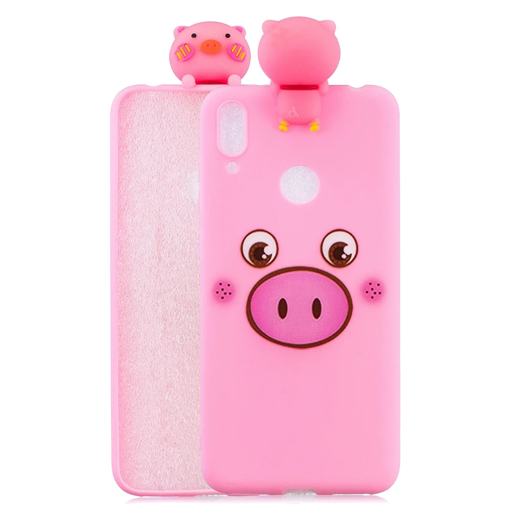 9 Etui Huawei Y5 Y6 Y7 Y9 Prime Cases 3D Kawaii Panda Unicorn Silicon Cover on for Funda Huawei Y5 Y6 Y7 Y9() Phone Case - Цвет: 9