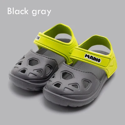 Children's Sandals Slippers Summer Baby Beach Shoes PU Baotou Shoes Girls Sports Children's Hole Baby Boy Sandals kids sandals
