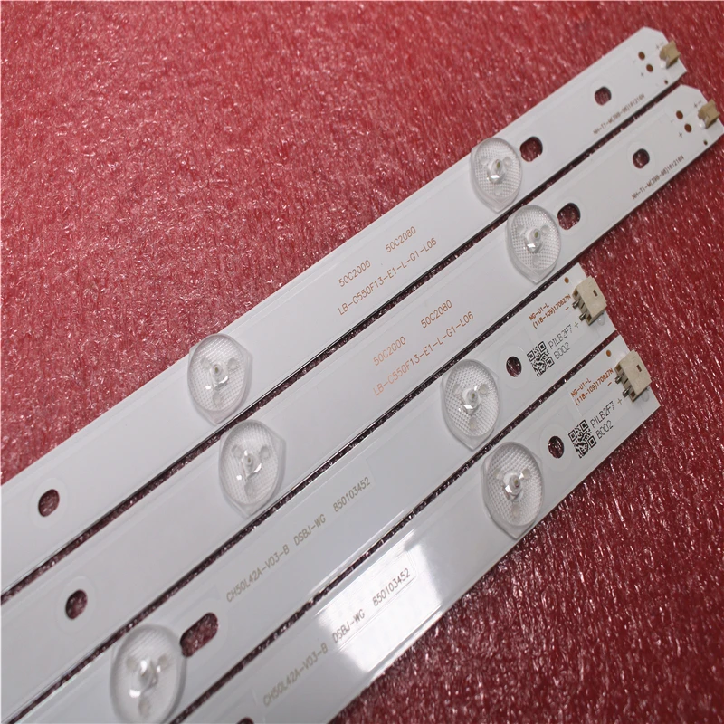 Для CHANG HONG LED55C2000I/LED55C2080i светодиодная подсветка SVJ550AB9_Rev01_R/L TYPE_6LED LB C550F13 E1 L G1