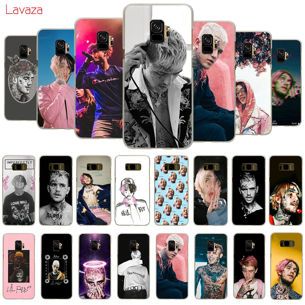 Твердый чехол для телефона Lavaza Lil Peep Bo с открытым носком Samsung Galaxy A10 A30 A40 A50 A70 M10 M20 M30