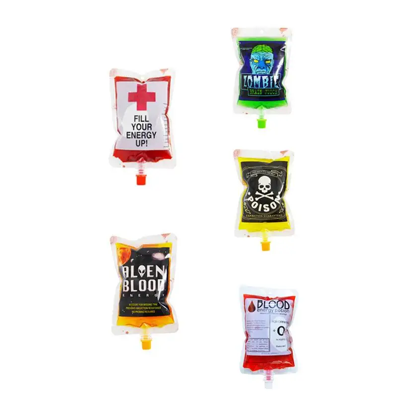 2018 Новинка Хэллоуин вампир плазма крови сумка для напитков Насадка На