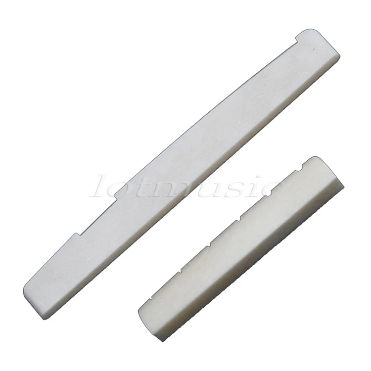 Акустическая гитара кость орех и слот седло для запчасти | Спорт развлечения